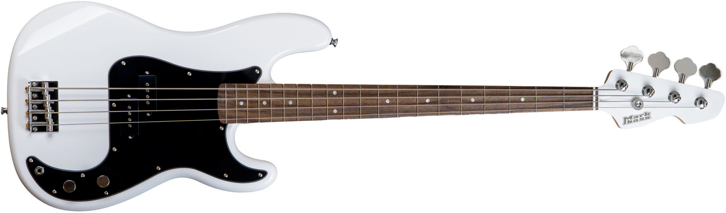 Markbass Mb Pb Lau - White - Bajo eléctrico de cuerpo sólido - Main picture