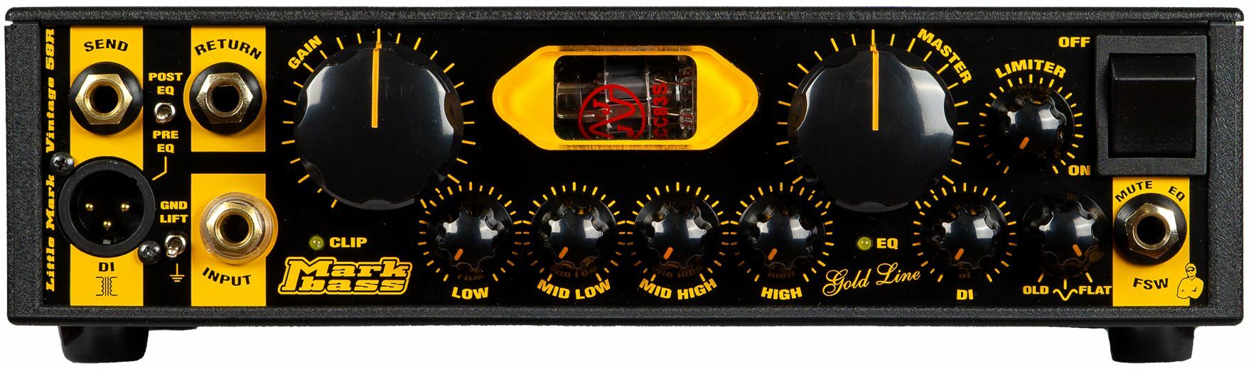 Markbass Vintage 58r Tube Preamp 500w - Cabezal para bajo - Main picture