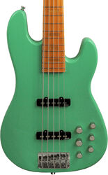 Bajo eléctrico de cuerpo sólido Markbass MB GV 5 Gloxy Val CR MP - Surf green