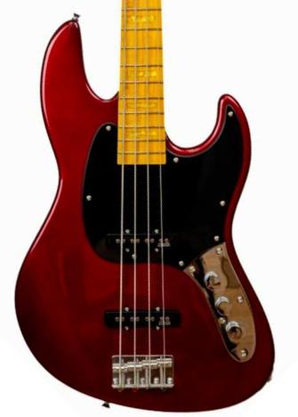 Gloxy GOG MB GV 4 CR MN FC Passive 4-String - red passion