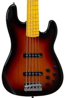 Bajo eléctrico de cuerpo sólido Markbass MB GV 5 Gloxy Val CR MP - 3-tone sunburst