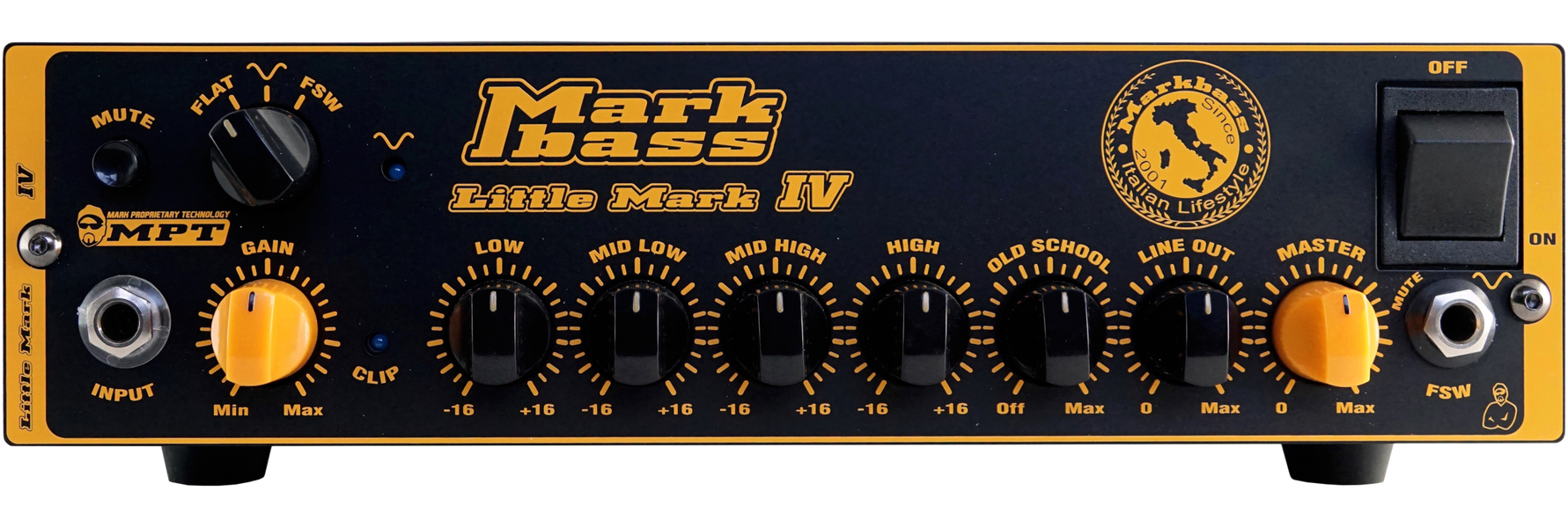 Markbass Little Mark Iv 500w Black - Cabezal para bajo - Variation 1