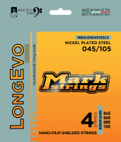 LONGEVO SERIES 045-105 NICKEL PLATED STEEL - juego de 4 cuerdas