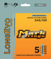 LONGEVO SERIES 045-130 NICKEL PLATED STEEL - juego de 5 cuerdas