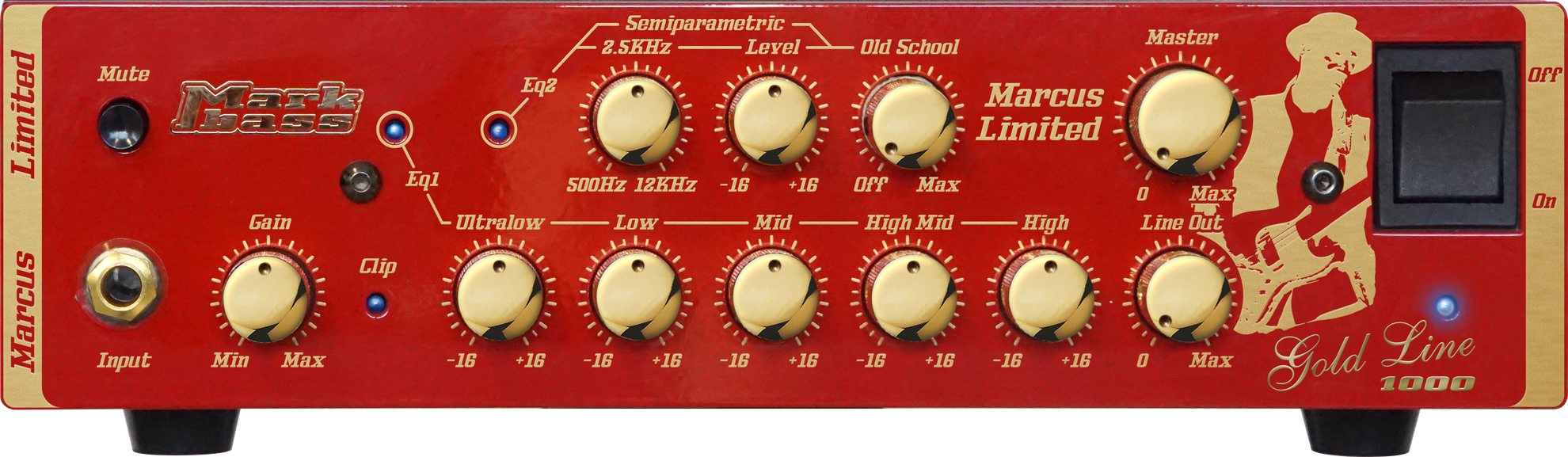 Markbass Marcus Miller Limited 1000 Head Signature 1000w - Cabezal para bajo - Variation 1
