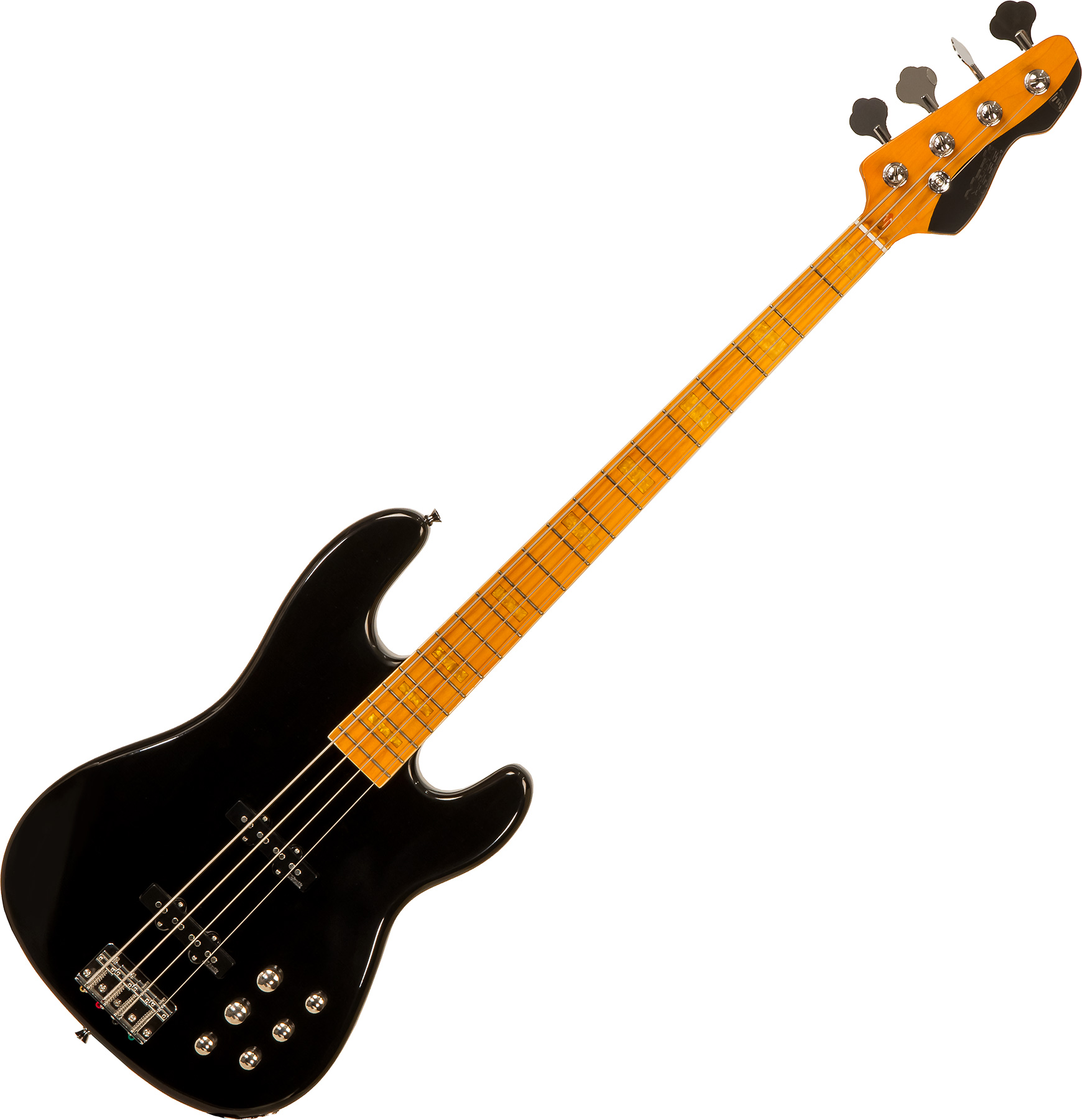 Markbass Mb Gv 4 Gloxy Val Cr Mp Active Mn - Black - Bajo eléctrico de cuerpo sólido - Variation 2