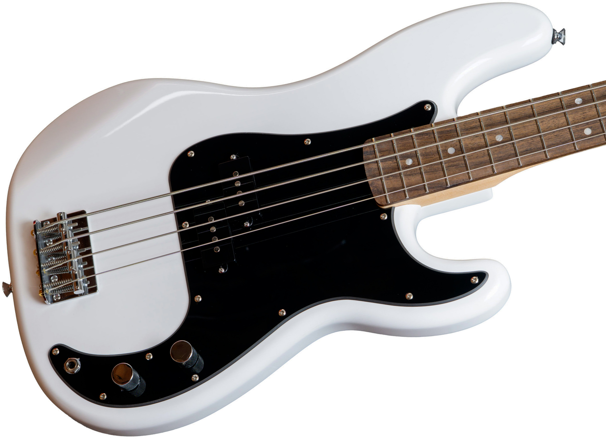 Markbass Mb Pb Lau - White - Bajo eléctrico de cuerpo sólido - Variation 2