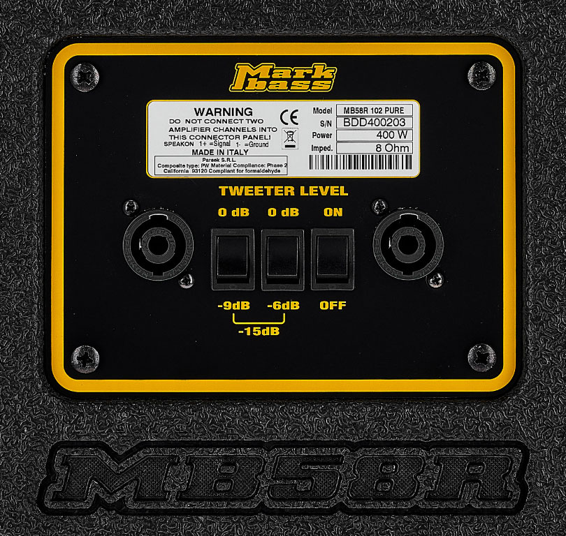 Markbass Mb58r Cmd 102 Pure Bass Cab 2x10 400w 8-ohms - Pantalla para bajo - Variation 3