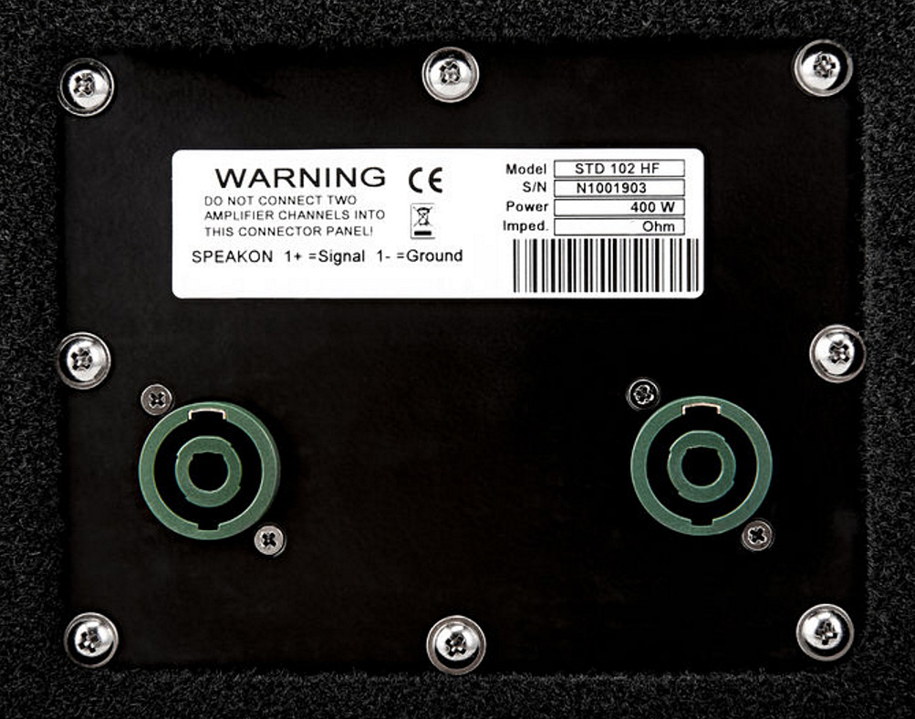 Markbass Standard 102hf-8 2x10 400w 8 Ohms Black - Pantalla para bajo - Variation 3