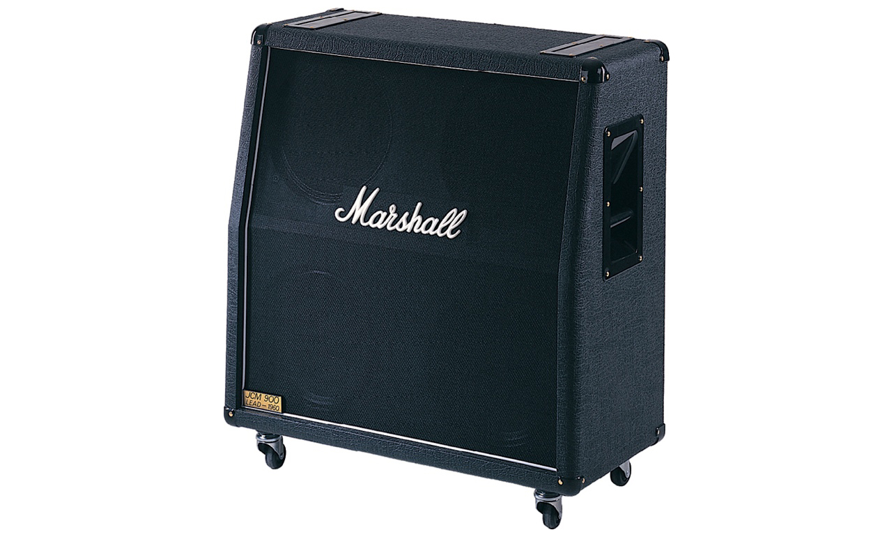 Marshall 1960av Angled 4x12 280w 4/8/16-ohms Stereo  Pan Coupe Vintage 30 - Cabina amplificador para guitarra eléctrica - Variation 1