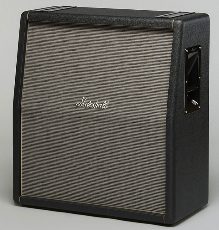 Marshall 1960tv 4x12 100w Pan Coupe Black - Cabina amplificador para guitarra eléctrica - Variation 1