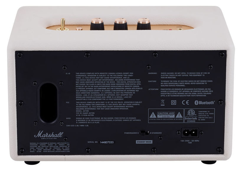 Marshall Acton - Cream - Dock ios & mp3 - Variation 2