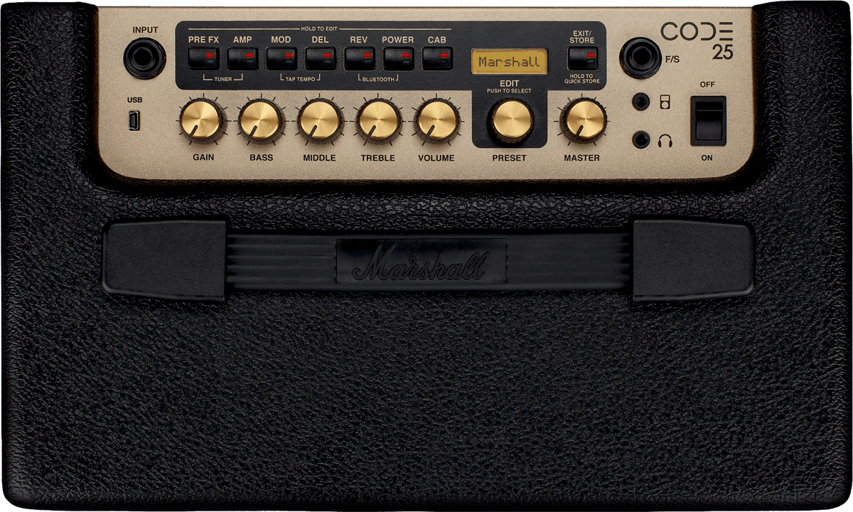 Marshall Code 25c Combo 25w 1x10 - Combo amplificador para guitarra eléctrica - Variation 2