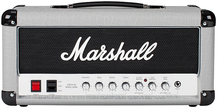 Marshall 2525h Mini Silver Jubilee Head 20w - Cabezal para guitarra eléctrica - Main picture