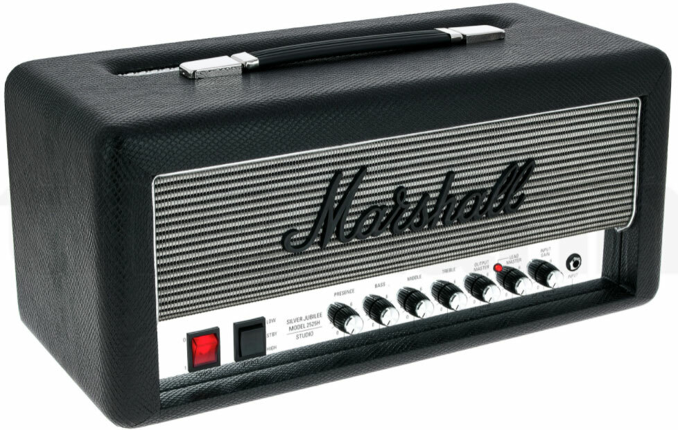 Marshall 2525h Mini Silver Jubilee Head 20w Black Snakeskin - Cabezal para guitarra eléctrica - Main picture