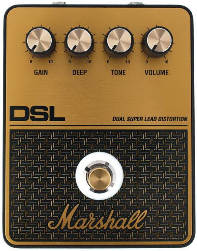 Marshall Amp Series Dsl Dual Super Lead Distortion Pedal - Pedal overdrive / distorsión / fuzz - Main picture