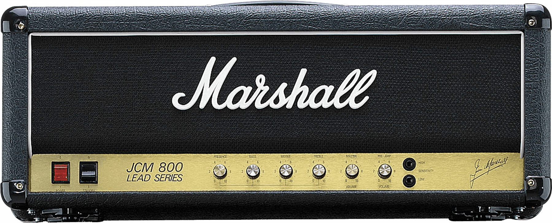 Marshall Jcm800 2203 Vintage Reissue 100w Black - Cabezal para guitarra eléctrica - Main picture