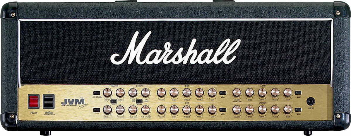 Marshall Jvm410h Head 100w Black - Cabezal para guitarra eléctrica - Main picture