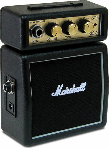 Marshall Ms-2 Micro Amp Black - Mini amplificador para guitarra - Main picture