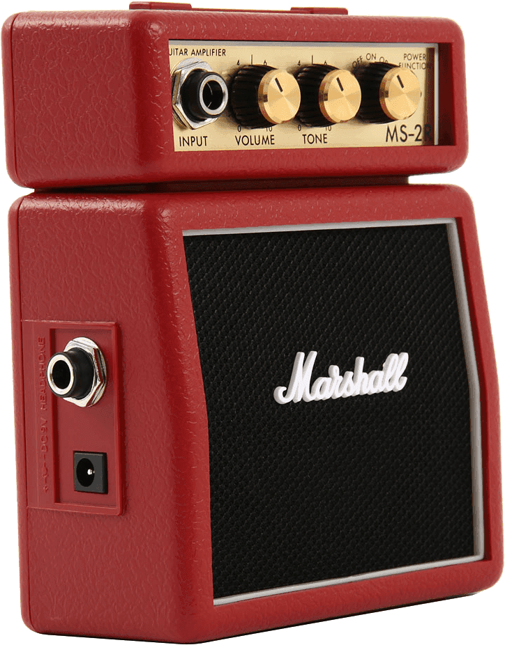 Marshall Ms-2 Red - Mini amplificador para guitarra - Main picture
