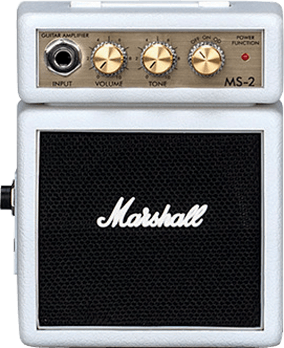 Marshall Ms-2 White - Mini amplificador para guitarra - Main picture