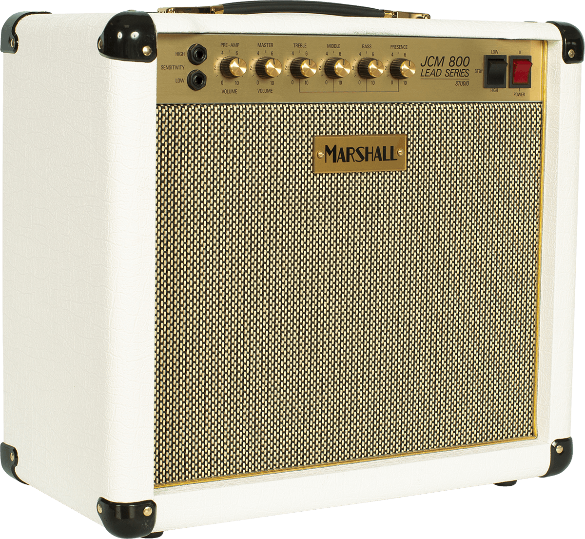 Marshall Studio Classic Sc20c 5/20w 1x10 White Elephant Grain - Combo amplificador para guitarra eléctrica - Main picture