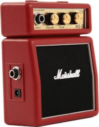 Mini amplificador para guitarra Marshall MS-2 Red