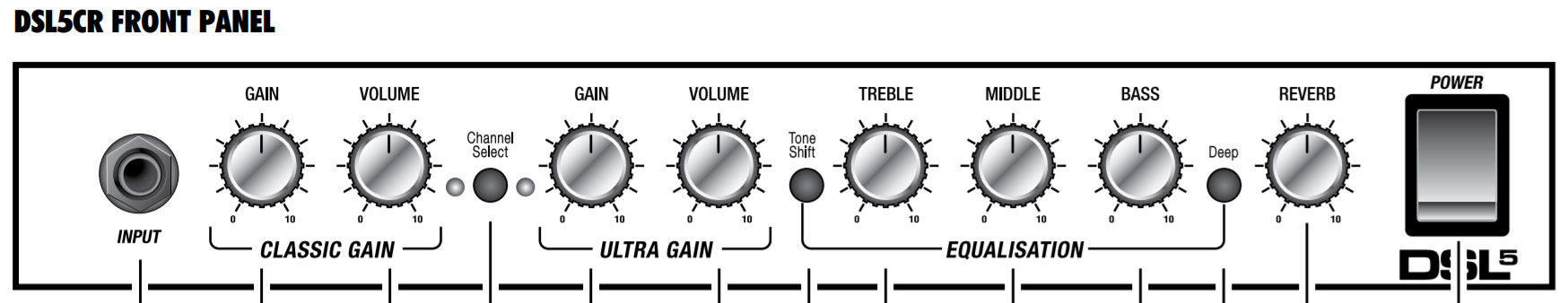 Marshall Dsl5c 1/5w 1x10 - Combo amplificador para guitarra eléctrica - Variation 1