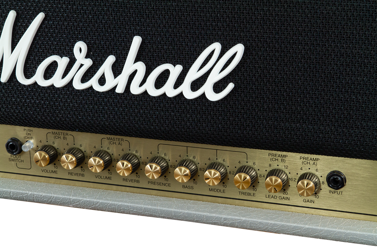 Marshall Jcm900 4100 Vintage Reissue Head 100w El34 Silver - Cabezal para guitarra eléctrica - Variation 3