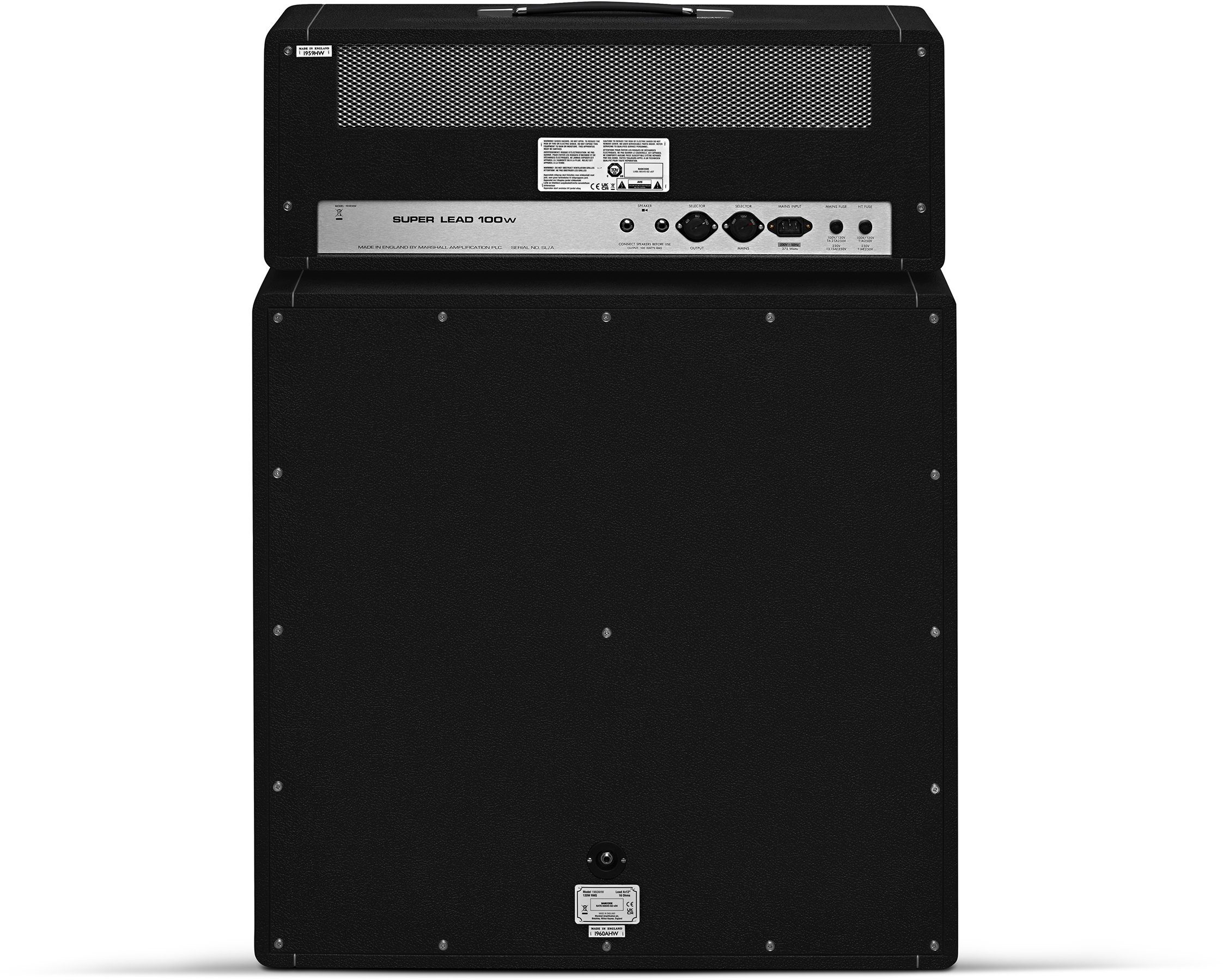 Marshall Jimi Hendrix 1959jmh Handwired Bundle Ltd 100w El34 4x12 - Cabezal para guitarra eléctrica - Variation 1
