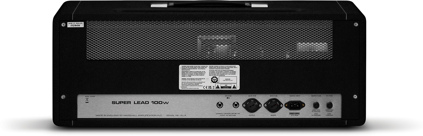 Marshall Jimi Hendrix 1959jmh Handwired Bundle Ltd 100w El34 4x12 - Cabezal para guitarra eléctrica - Variation 5