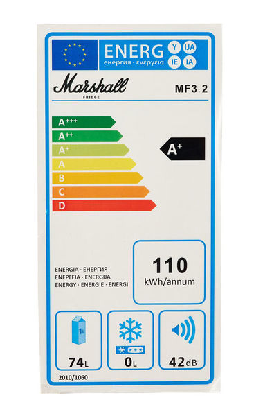 Marshall Fridge 3.2 - 74 Litres - Nevera - Variation 2