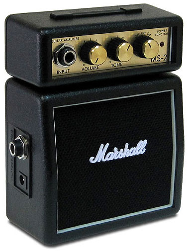 Mini amplificador para guitarra Marshall MS-2