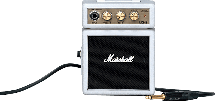 Marshall Ms-2 White - Mini amplificador para guitarra - Variation 1