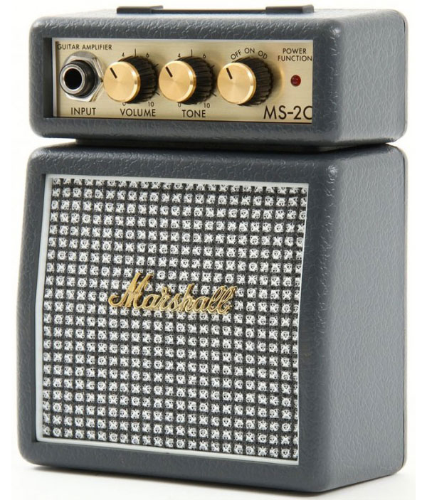 Mini amplificador para guitarra Marshall MS-2 Classic