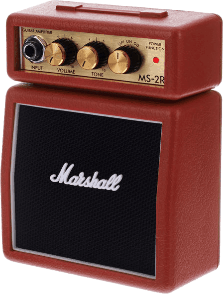 Marshall Ms-2 Red - Mini amplificador para guitarra - Variation 1