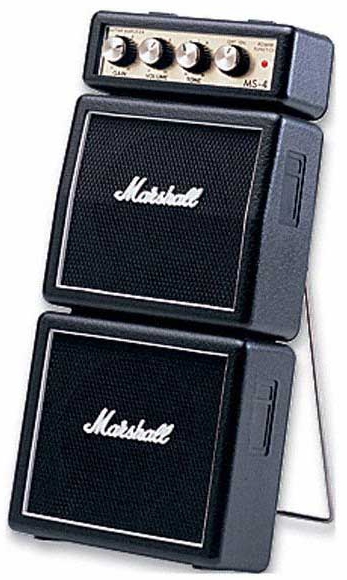 Mini amplificador para guitarra Marshall MS-4 Full Stack Mini