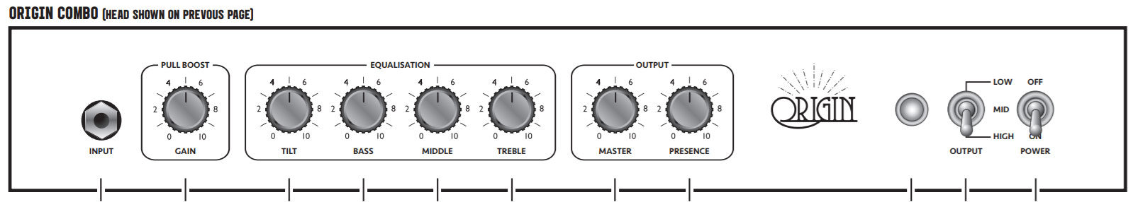 Marshall Origin 20c 20w 1x10 - Combo amplificador para guitarra eléctrica - Variation 4