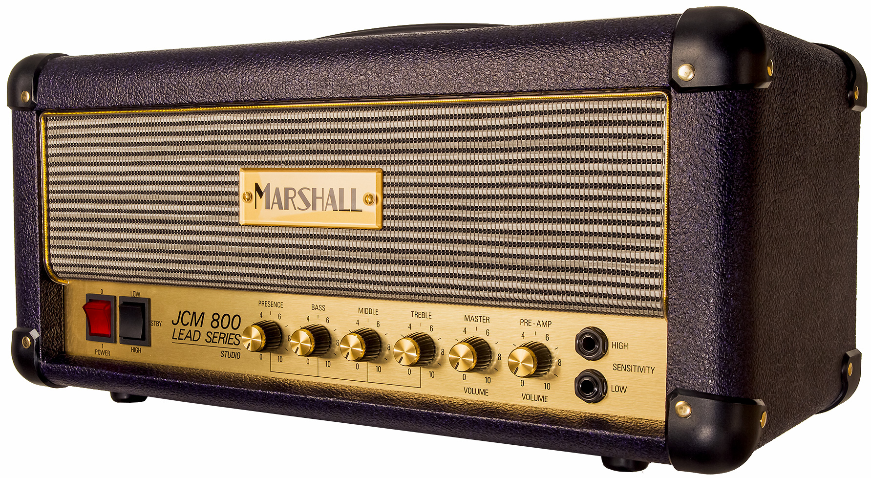 Marshall Studio Classic Sc20h Head 5/20w Purple/black Levant - Cabezal para guitarra eléctrica - Variation 2