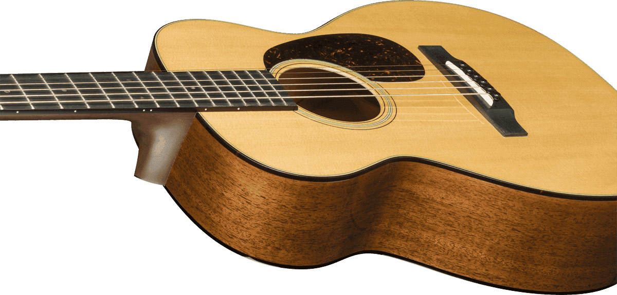 Martin 0-18 Standard Parlor Epicea Acajou - Natural - Guitarra acústica & electro - Variation 2