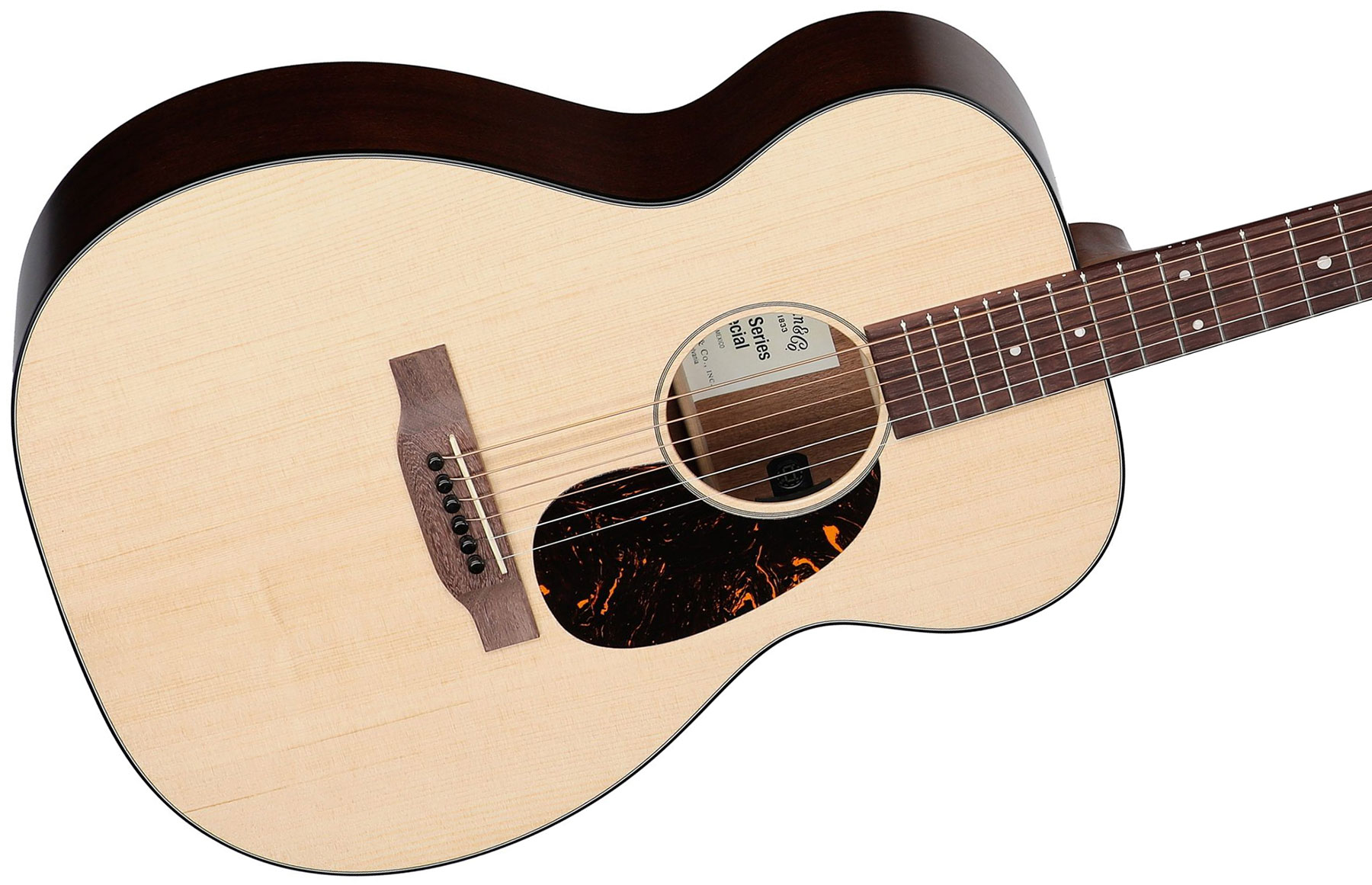 Martin 00-10e Special Road Grand Concert Shsc Epicea Sapele Rit - Natural Satin - Guitarra folk - Variation 2