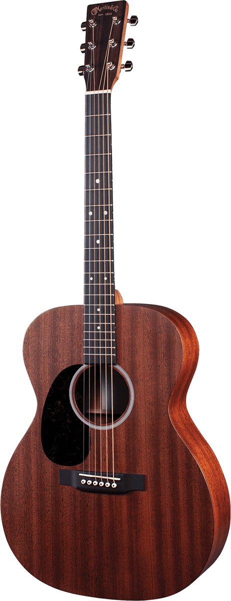 Martin 000-10e Road Tout Sapele Gaucher + Housse - Natural - Guitarra electro acustica - Variation 1