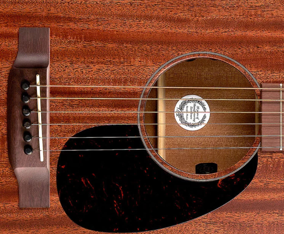 Martin 000-15e Shsc Acajou Sapele Kat - Natural Satin - Guitarra folk - Variation 2