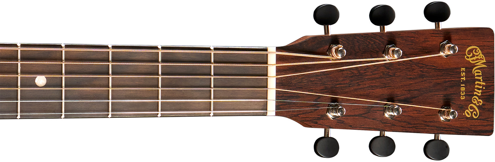 Martin 00010e Sapele Retro Road 000 Shsc Tout Sapele Eb - Dark Mahogany - Guitarra folk - Variation 4