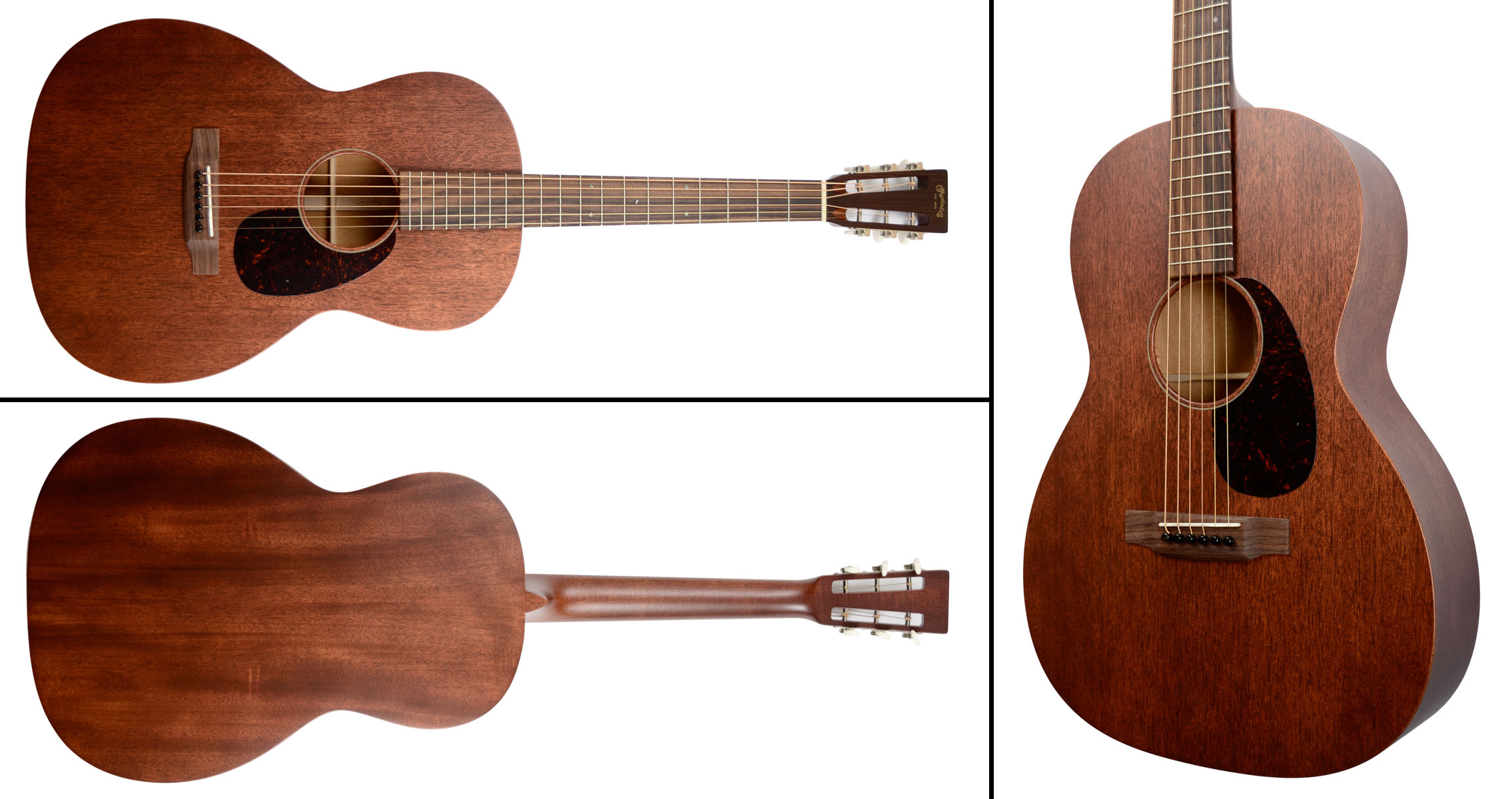 Martin 000-15sm Auditorium Tout Acajou Slotted Head - Natural - Guitarra acústica & electro - Variation 2