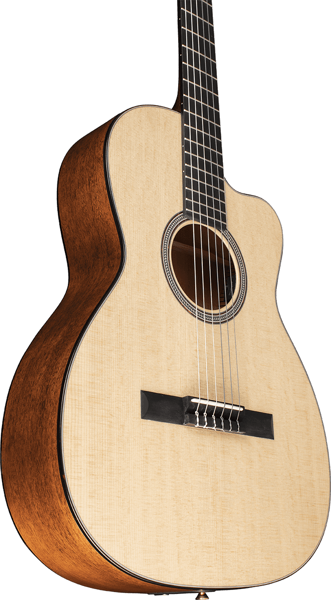 Martin 000c12-16e Nylon Auditorium Cw Epicea Acajou Eb - Natural - Guitarra clásica 4/4 - Variation 5