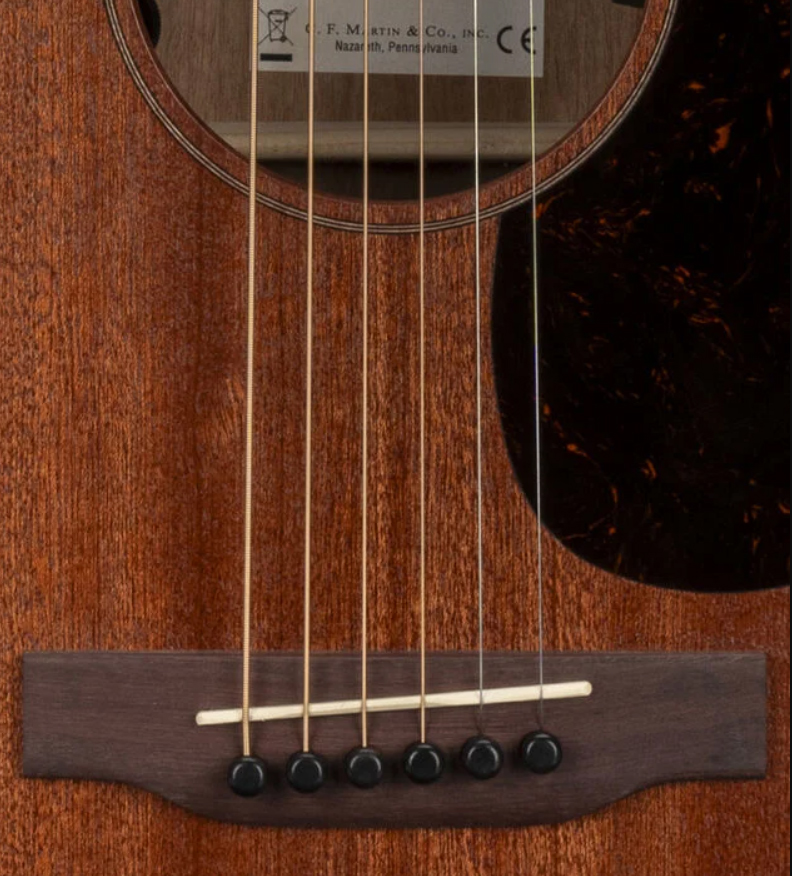 Martin 000jre Sapele Junior 000 15/16 Tout Sapele Ric - Natural Satin - Guitarra folk - Variation 2
