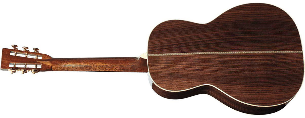 Martin 0012-28 Modern Deluxe Grand Concert Epicea Palissandre Eb - Natural Gloss - Guitarra acústica & electro - Variation 1