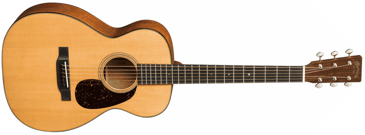 Martin 0-18 Standard Parlor Epicea Acajou - Natural - Guitarra acústica & electro - Main picture