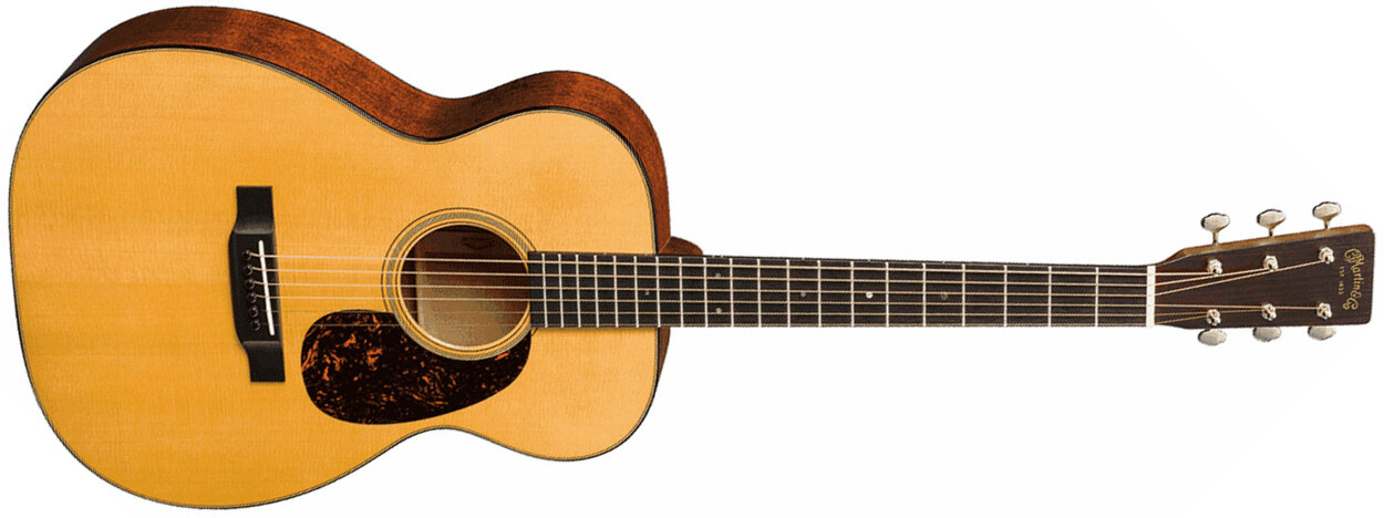 Martin 00-18 Standard Grand Concert Epicea Acajou - Natural - Guitarra acústica & electro - Main picture